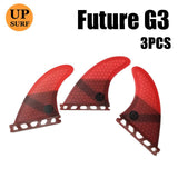 SURF Future Fins G3/G5/G7 Fiberglass Honeycomb Surfing Surfboards Fins prancha quilhas de