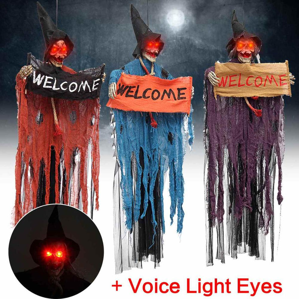 Halloween Hanging Ghost Voice Electric