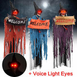 Halloween Hanging Ghost Voice Electric