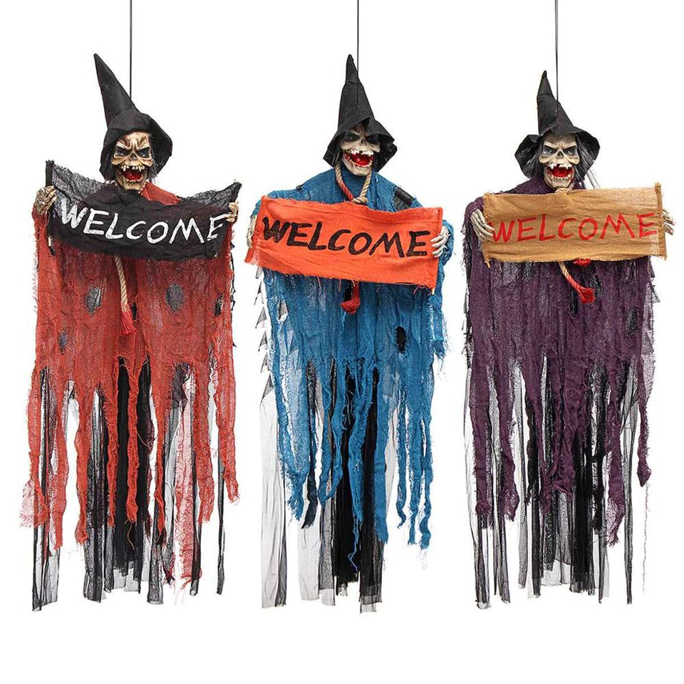 Halloween Hanging Ghost Voice Electric