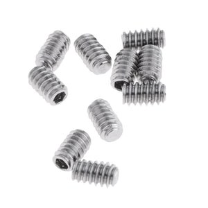 10Pcs Lightweight Surfboard Grub Screws Surfing Accessory For Surfboard Fins Lightweight Protable Rust & Corrosion Resistant