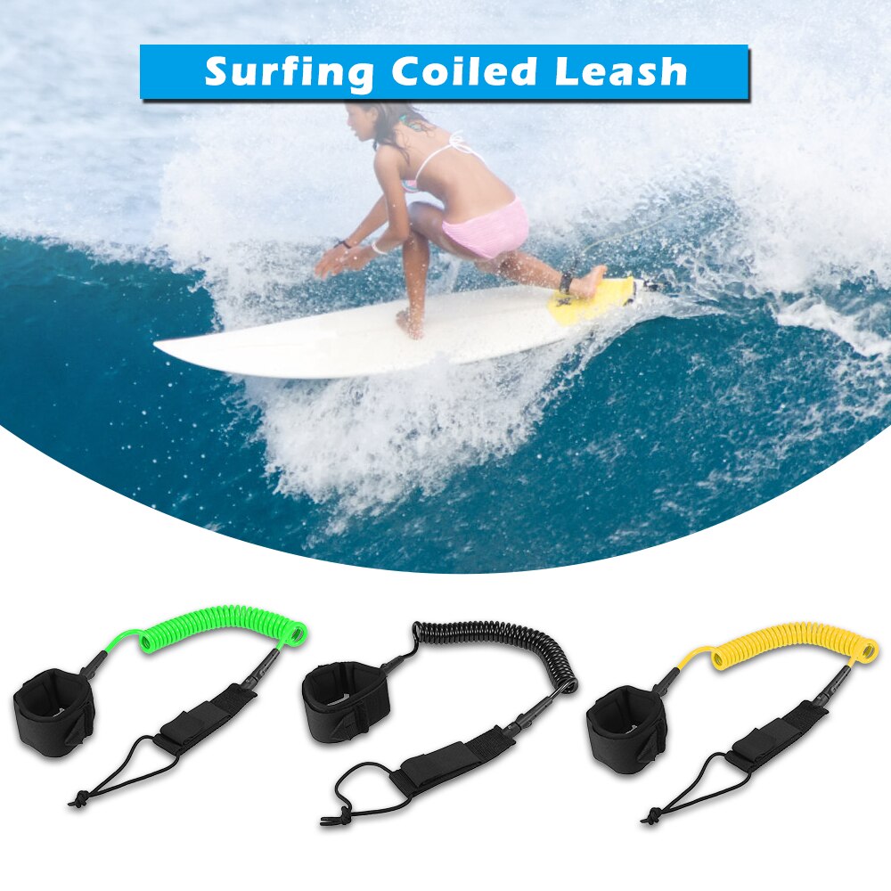 Coiled leash for deals surfing