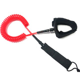 1 PC Surfing Surf Leash Foot Rope Leashes Surfboard Leash Retractable Lifeline Cuff Swivel Surfing Safety Telescopic Rope