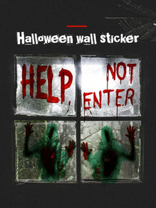 2 PCS Vampire Horror Zombie Sticker ow
