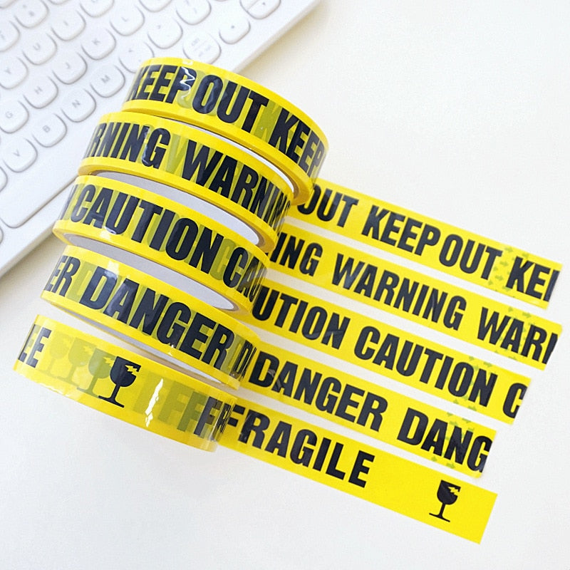 25M Halloween DIY DEcoration Warning Tapes