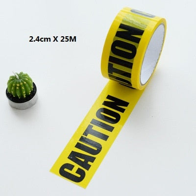 25M Halloween DIY DEcoration Warning Tapes