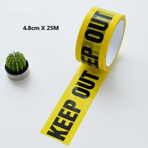 25M Halloween DIY DEcoration Warning Tapes