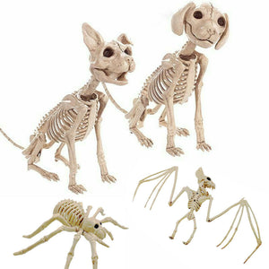 Halloween Skeleton Prop Spider Mouse Prop Animal Bones