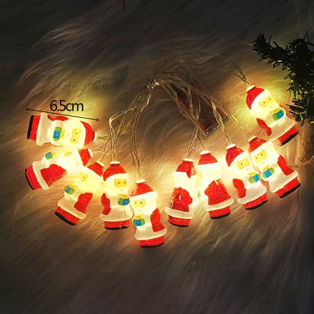 1.5m 10Led Halloween Pumpkin Ghost Skeletons Bat Spider Led Light String Festival Bar Home Party Decor Halloween Ornament