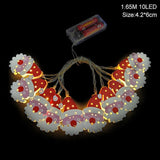 1.5m 10Led Halloween Pumpkin Ghost Skeletons Bat Spider Led Light String Festival Bar Home Party Decor Halloween Ornament