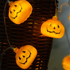 1m 10 LED Halloween Pumpkin String Light