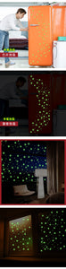 Luminous Snowflake Glow In The Dark Window Stickers for Christmas