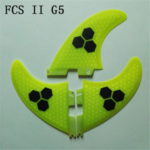 srfda High quality FCS II fins with fiberglass honey comb material for surfing size  M surfboard fins surf table fcs 2 fin