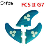 srfda High quality FCS II fins with fiberglass honey comb material for surfing size  M surfboard fins surf table fcs 2 fin