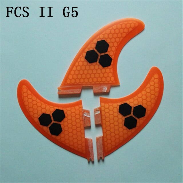 srfda High quality FCS II fins with fiberglass honey comb material for surfing size  M surfboard fins surf table fcs 2 fin