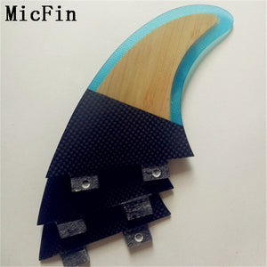 2018FCS G5 Fin Surf fiberglass Honeycomb carbon Fins Quilhas tri/set Medium size pranchas de surf fcs surfing fins