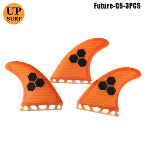 Future G5 Surfing Fins Fiberglass Honeycomb Pure Color Fins Customized Fins Surfboard Future Fins